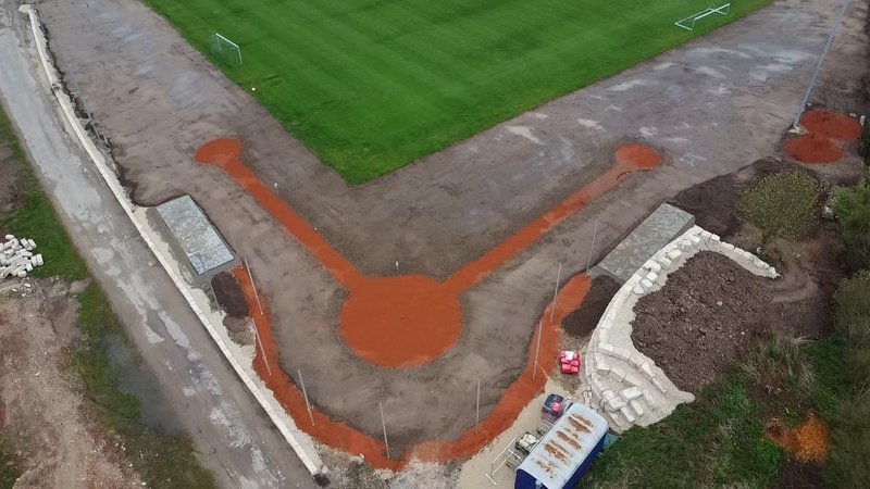 Das Multifunktionsfeld nimmt langsam Gestalt an