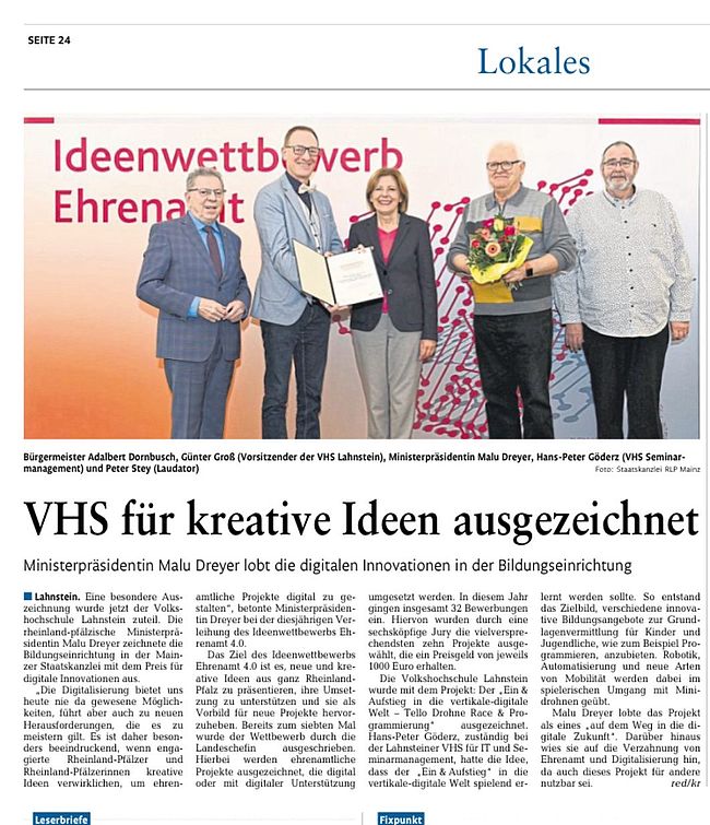Volkshochschule Lahnstein e.V.