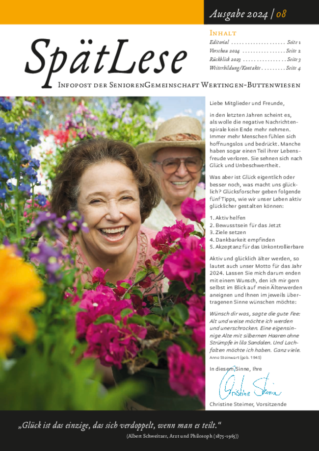 SeniorenGemeinschaft Wertingen-Buttenwiesen e.V.