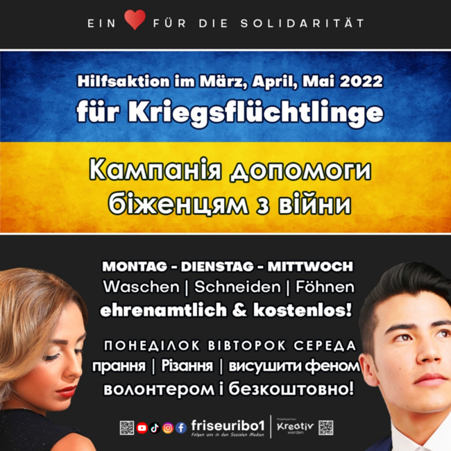Aktionen für hilfsbedürftige Menschen