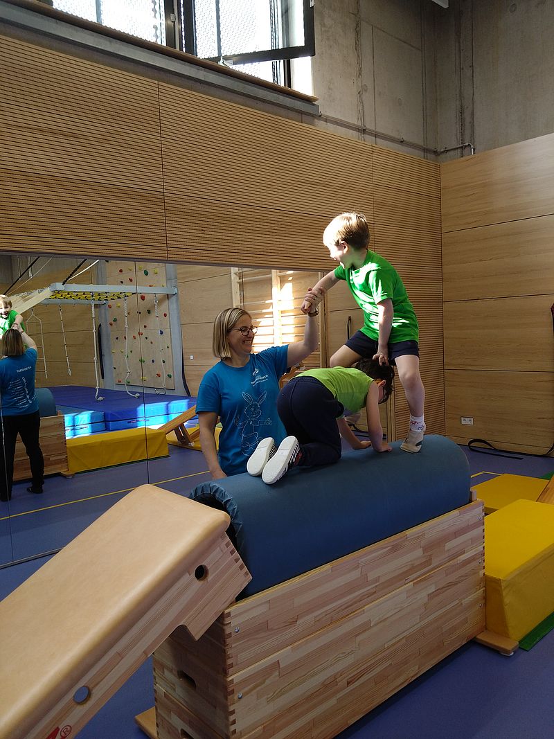 Abschlusstanz beim Kinderfest