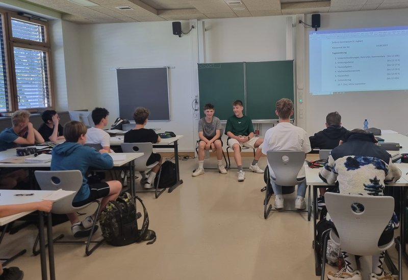 Klassenratssitzung 