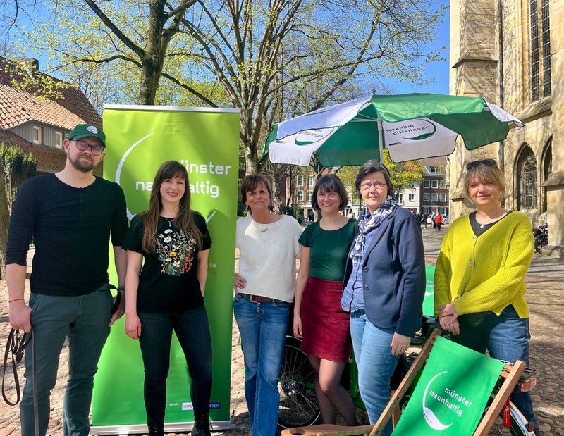 Das Orgateam von Münster nachhaltig e.V.