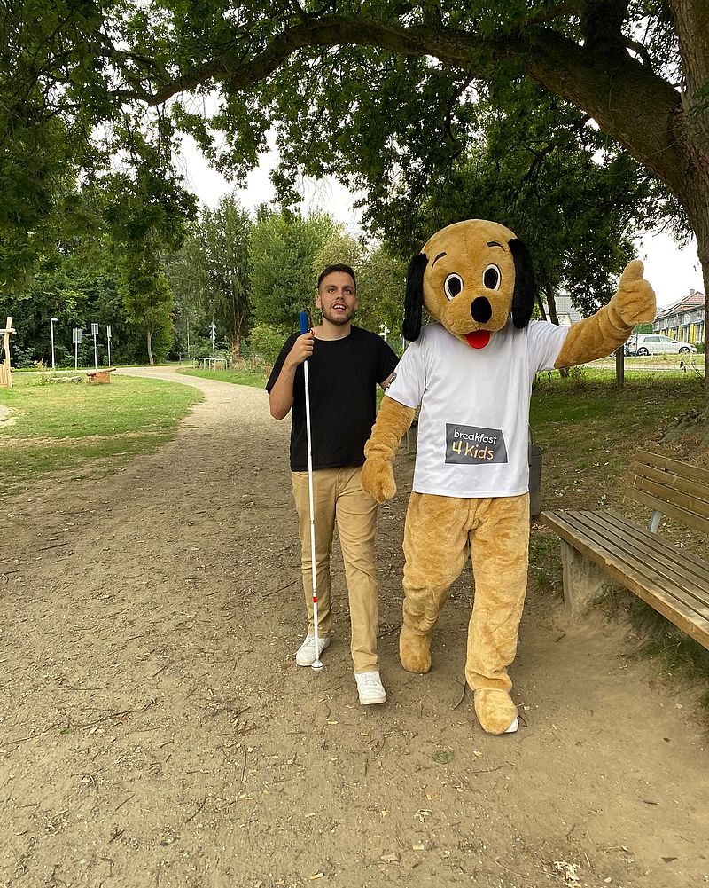 Buddy mit Marlon Falter (Blind)
