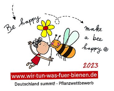 Logo Die Stiftung Mensch und Umwelt befördert nachhaltige Lebensstile, vernetzt Akteure und schützt die biologische Vielfalt. Ihr Motto: informieren, inspirieren und mobilisieren! Mit der Initiative "Deutschland summt!" ist es der Stiftung als erste Institutio