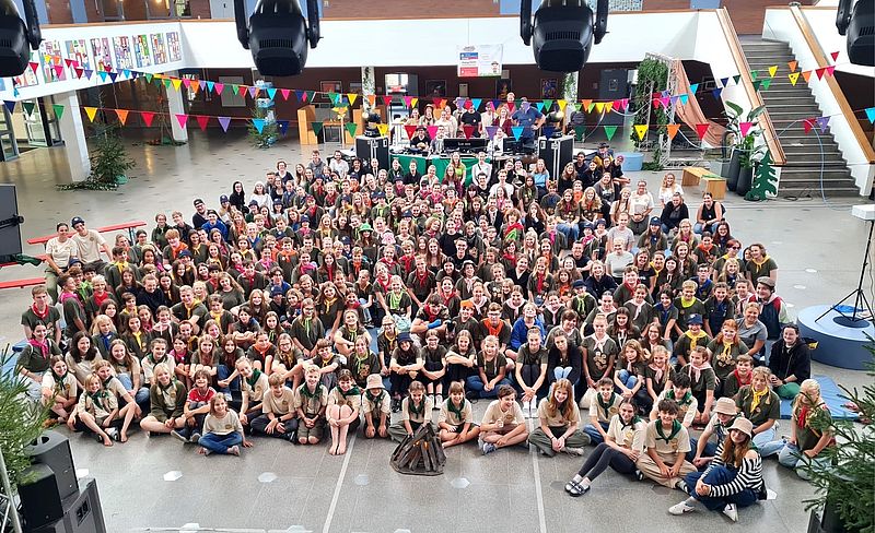 Ein Gruppenfoto der Teilnehmenden