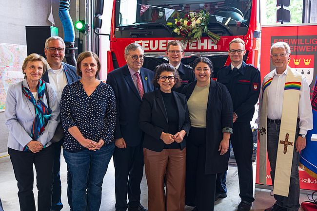 Aufbau einer Freiwilligen Feuerwehr im Kölner Stadtteil Kalk