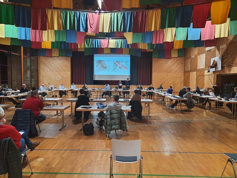 Präsentation der Projektergebnisse vor dem Gemeinderat Spaichingen