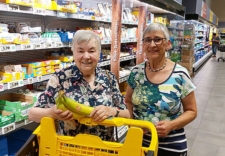 Begleitung bei Einkauf, Arztbesuch und Besorgungen