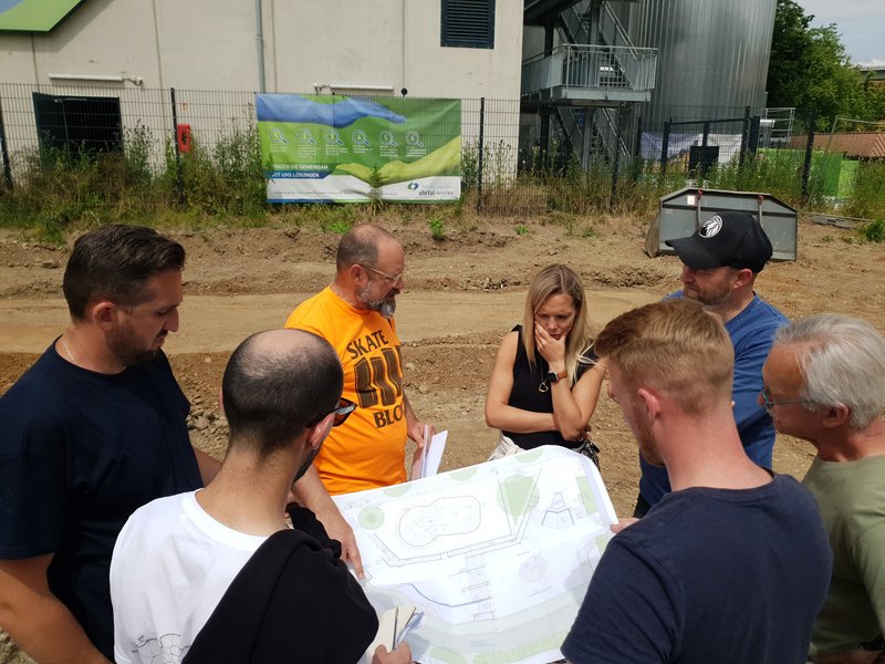 Planungen werden besprochen.