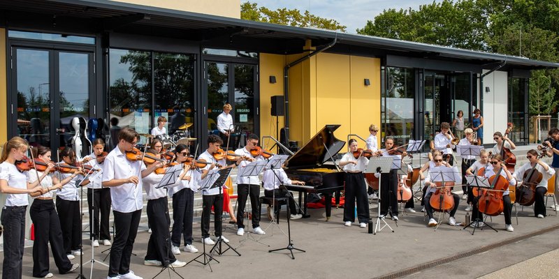Erstes Konzert Aramis Orchester
